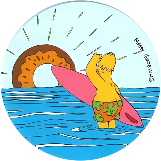 Pink Mad cap #31 — 90s pog