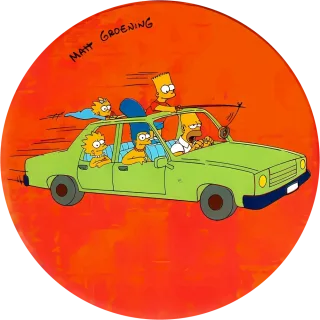 Pink Mad cap #35 — 90s pog