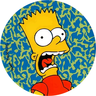 Pink Mad cap #55 — 90s pog
