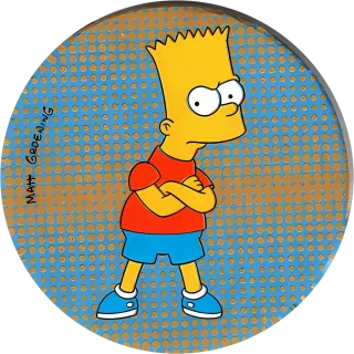 Pink Mad cap #57 — 90s pog