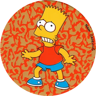Pink Mad cap #59 — 90s pog
