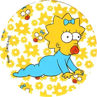 Pink Mad cap #68 — 90s pog