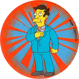 Pink Mad cap #75 — 90s pog