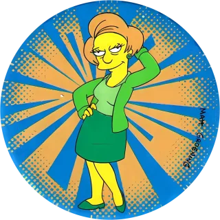 Pink Mad cap #76 — 90s pog