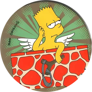Pink Mad cap #9 — 90s pog