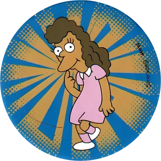 Pink Mad cap #92 — 90s pog
