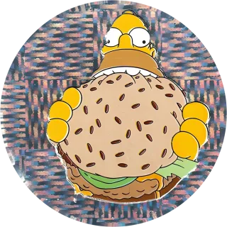 Pink Mad cap #97 — 90s pog
