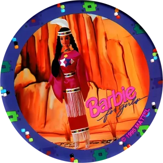 Girl's Doll cap #101 — 90s pog