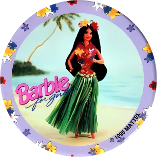 Girl's Doll cap #103 — 90s pog