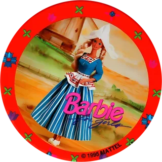 Girl's Doll cap #106 — 90s pog