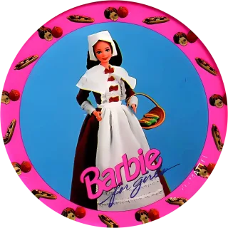 Girl's Doll cap #108 — 90s pog