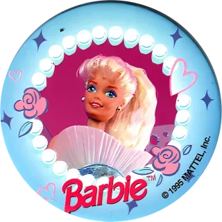 Girl's Doll cap #14 — 90s pog