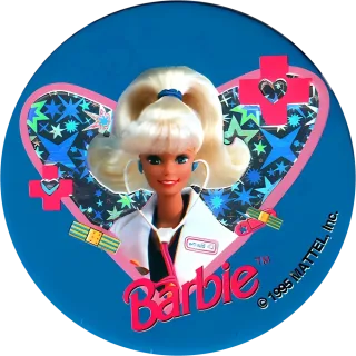 Girl's Doll cap #16 — 90s pog