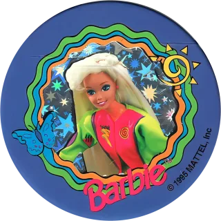 Girl's Doll cap #18 — 90s pog