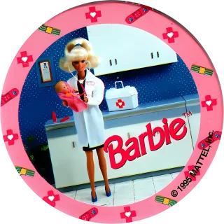 Girl's Doll cap #21 — 90s pog