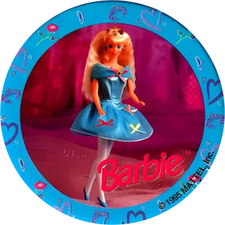 Girl's Doll cap #22 — 90s pog