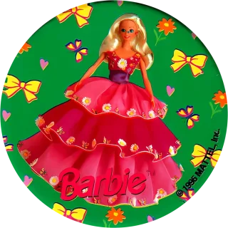 Girl's Doll cap #28 — 90s pog