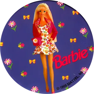 Girl's Doll cap #32 — 90s pog
