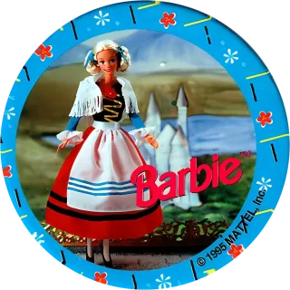 Girl's Doll cap #41 — 90s pog