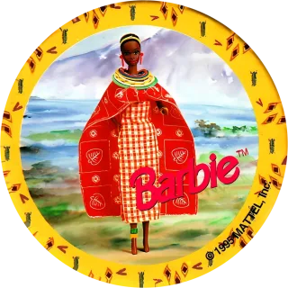Girl's Doll cap #43 — 90s pog