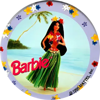 Girl's Doll cap #44 — 90s pog
