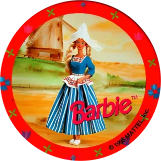 Girl's Doll cap #47 — 90s pog