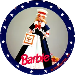 Girl's Doll cap #48 — 90s pog
