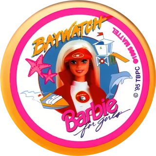 Girl's Doll cap #53 — 90s pog