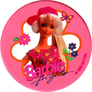 Girl's Doll cap #54 — 90s pog
