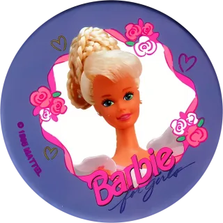 Girl's Doll cap #62 — 90s pog