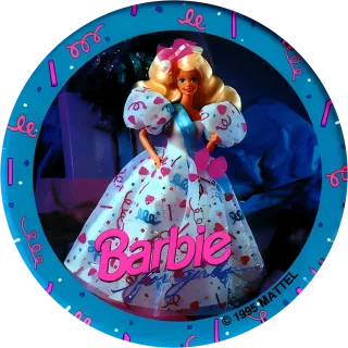 Girl's Doll cap #75 — 90s pog