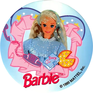 Girl's Doll cap #8 — 90s pog